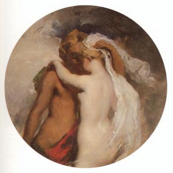 William Etty : Nymph and Satyr